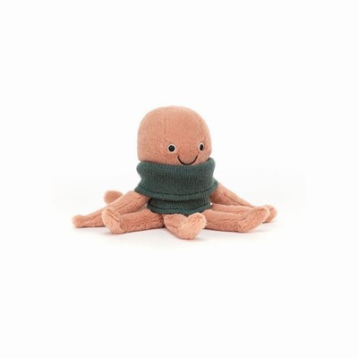 Jellycat Cozy Crew Octopus USA | 34609NJPT